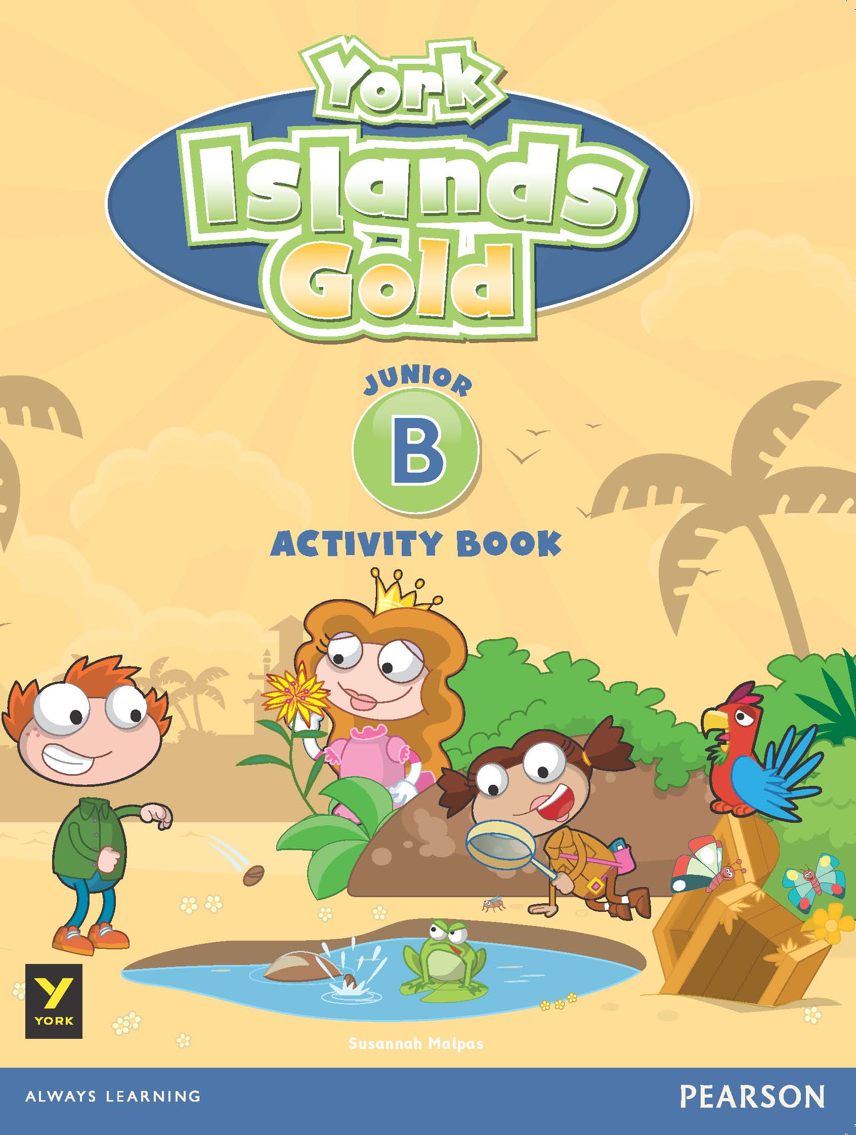 YORK ISLANDS GOLD JUNIOR B ACTIVITY BOOK (+ STICKERS)