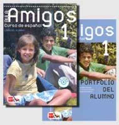 AULA AMIGOS 1 PACK ALUMNO (LIBRO + CD + PORTOFOLIO)