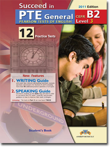 SUCCEED IN PTE B2 LEVEL 3 12 PRACTICE TESTS SB 2011