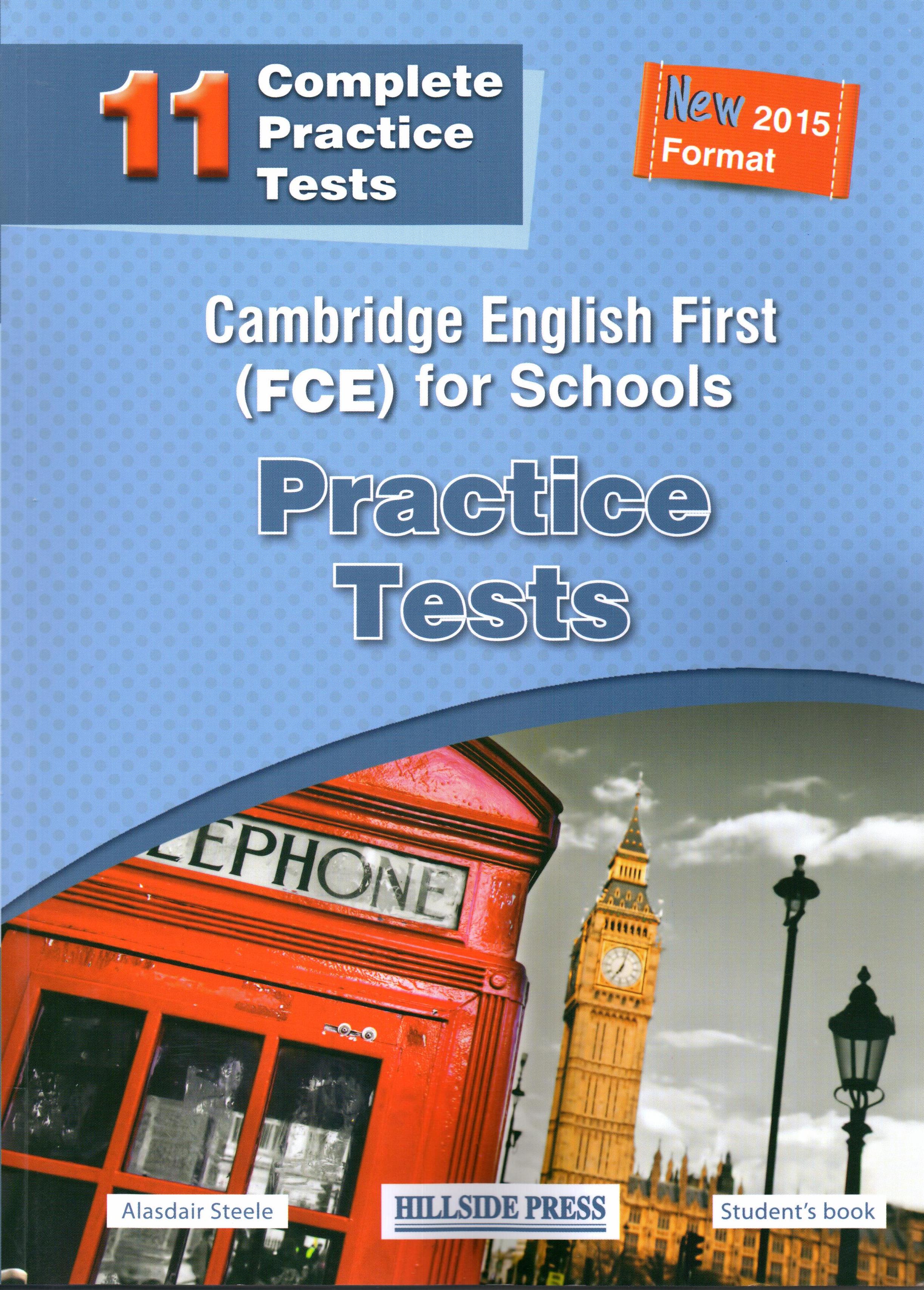 CAMBRIDGE ENGLISH FIRST FOR SCHOOLS (11 TESTS) PRACTICE TESTS SB (NEW 2015 FORMAT)