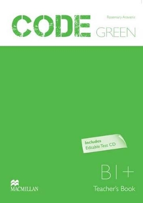 CODE GREEN B1+ TCHR S (+ TESTS CD)
