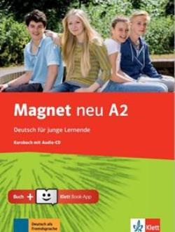 MAGNET A2 KURSBUCH ( CD  KLETT BOOK-APP) NEU