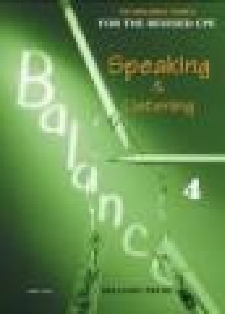 BALANCE 4 CPE (SPEAKING + LISTENING) SB REVISED