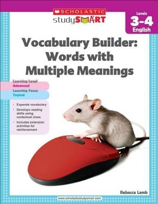 STUDY SMART : VOCABULARY BUILDER: WORDS WITH MULTIPLE MEANINGS (LEVEL 3-4) PB