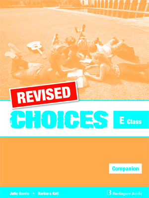 CHOICES FOR E CLASS COMPANION REVISED