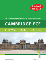 CAMBRIDGE FCE PRACTICE TESTS 1 SB 2015 REVISED